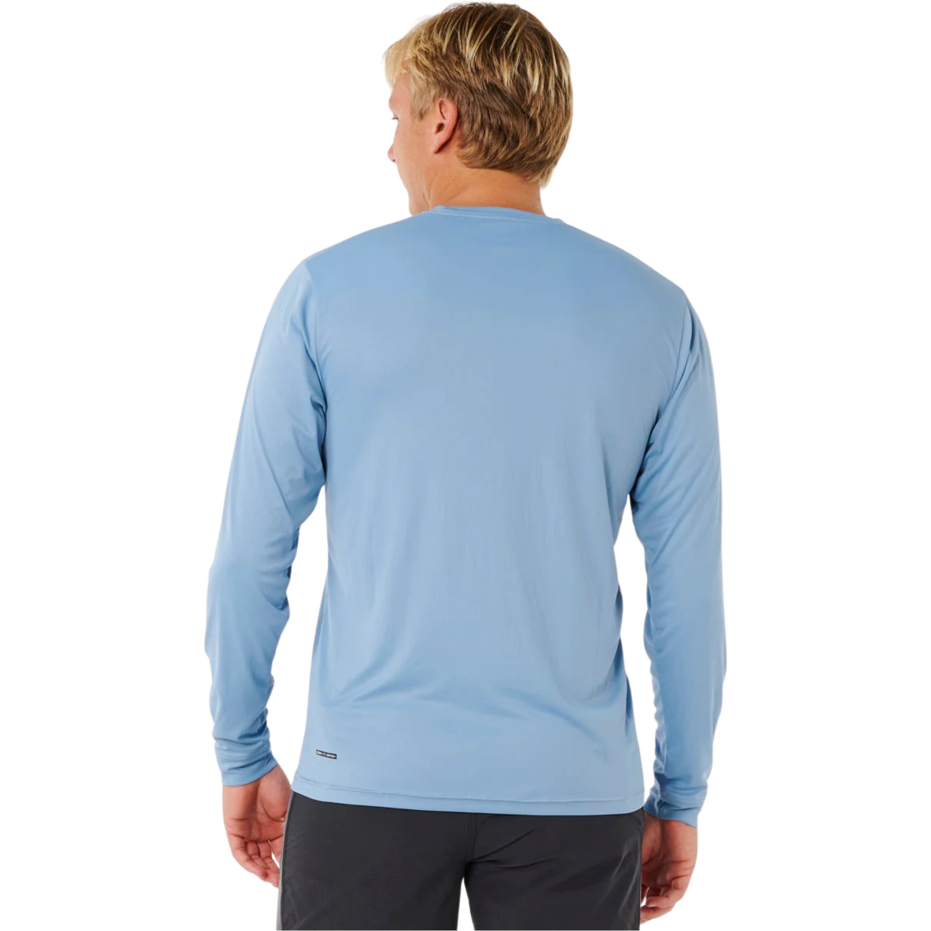 2026 Rip Curl Icons Of Surflite Camisola De Manga Comprida Em Lycra Com FPS 162MRV - Faded Denim